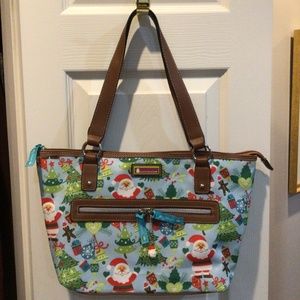 Lily Bloom Christmas Shoulder Bag